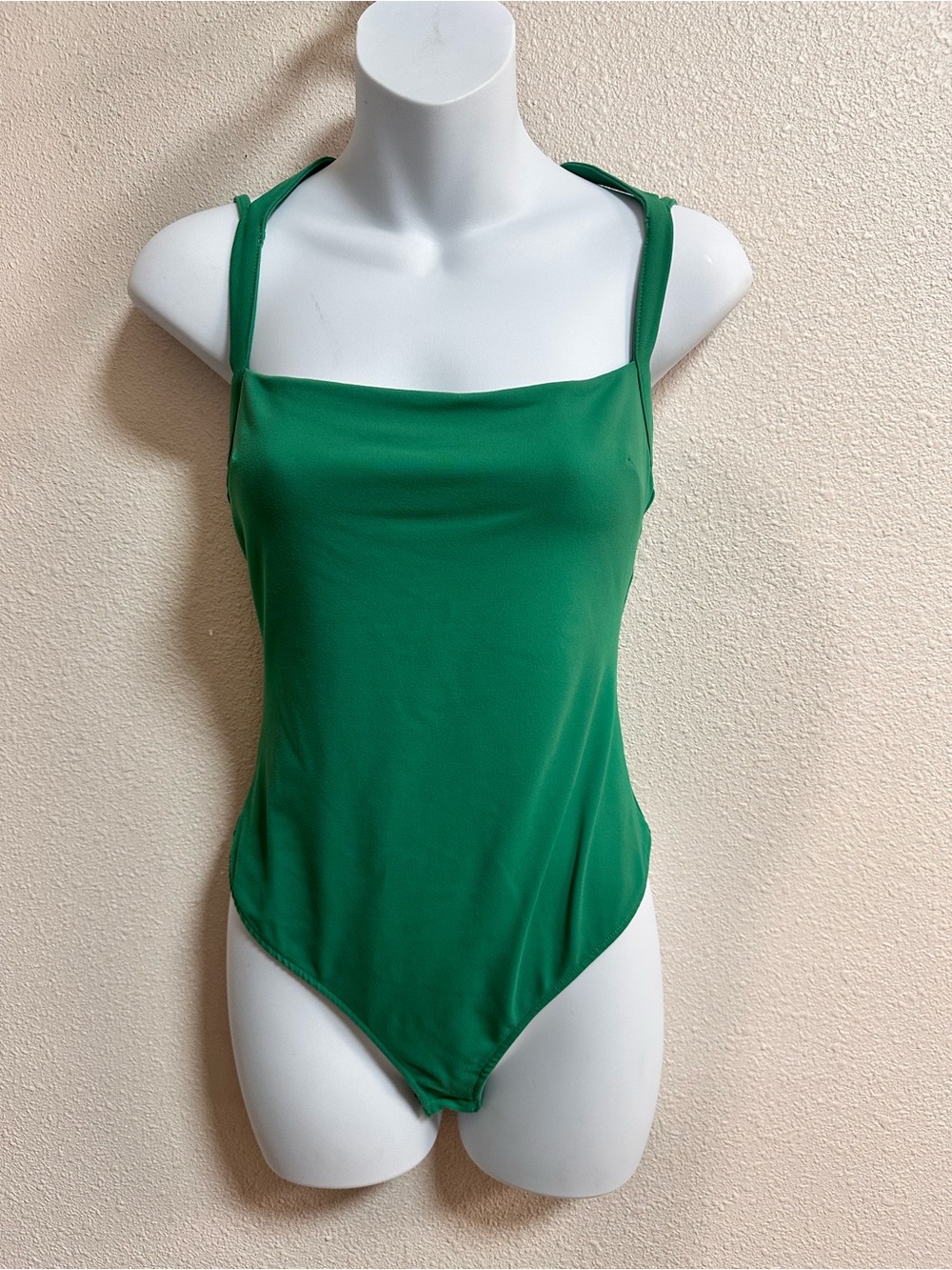 Free People Intimately Green One Piece Bodysuit Size Small